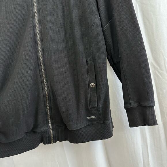 Vintage Calvin Klein Full Zip Up Jacket in Black Mens Size Medium - Picture 3 of 7